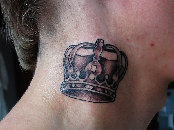 Ανδρικό τατουάζ Dark Crown