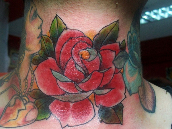 Ανδρικό τατουάζ Rose Woman