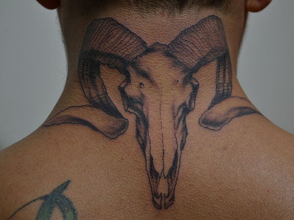 Nape Tattoo