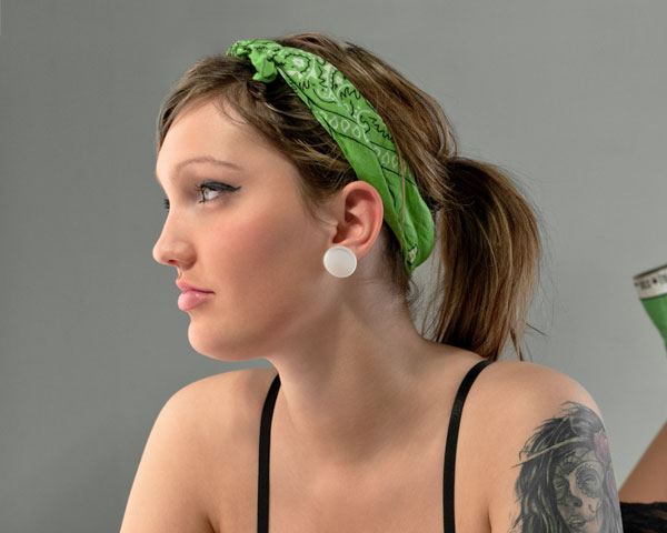 Pinup Girl's Ponytail