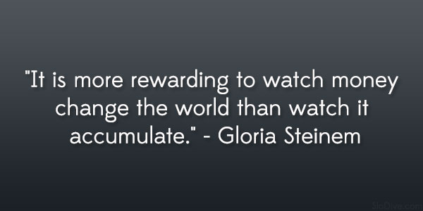 Citation de Gloria Steinem