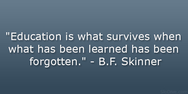 Citation de B.F. Skinner