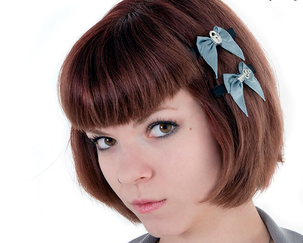 Convex Fringe Bob Hairstyle