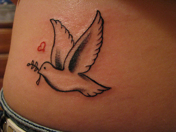 Peace Dove Tattoo