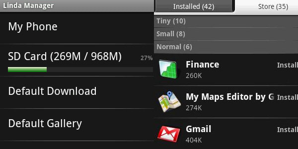 Linda File Manager