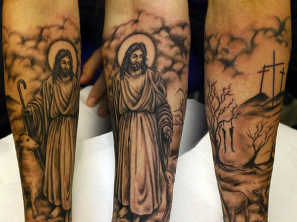 Tatouage Dieu Berger