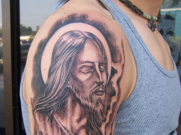 Tatouage Visage De Dieu