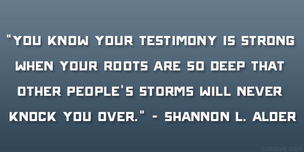 Shannon L. Alder Quote