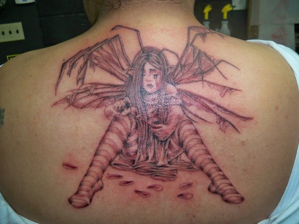 Tatouage Fée Triste