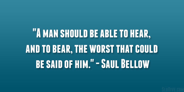 Citation de Saul Bellow