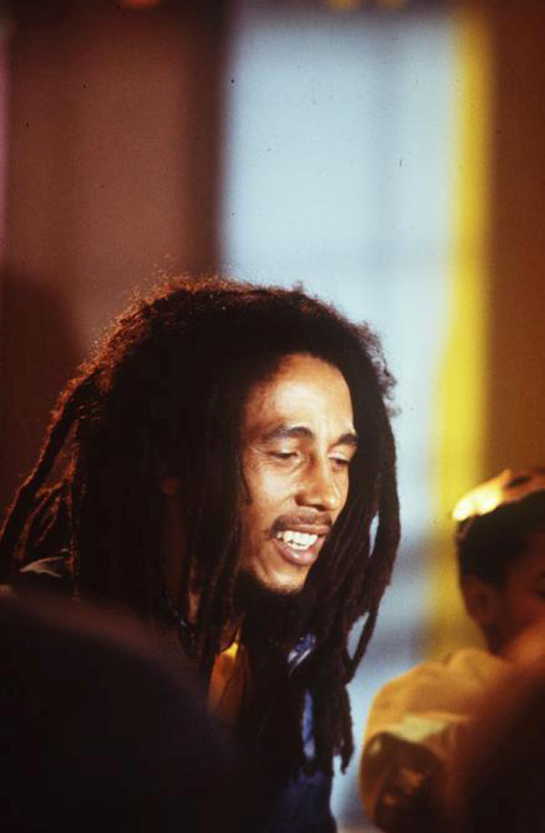 Bob Marley doux gros plan