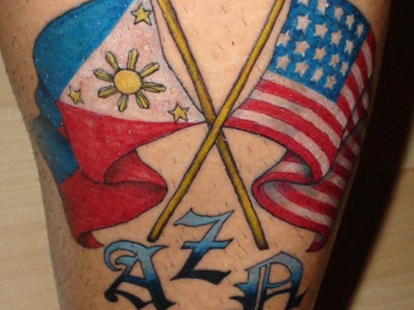 Drapeau Tatouage