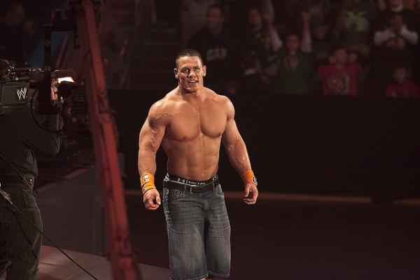 John Cena lundi soir brut
