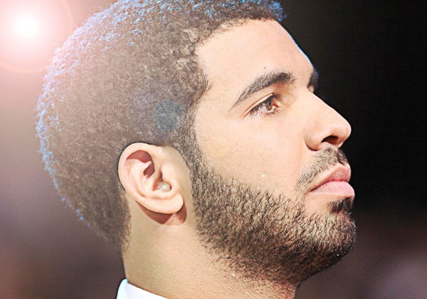 La face latérale de Drake