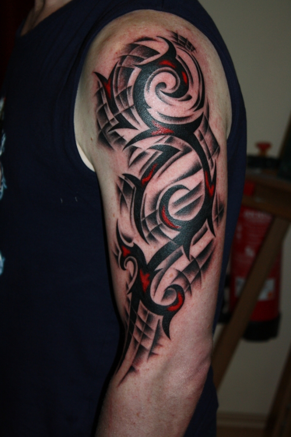 Tribal Arm Tattoo