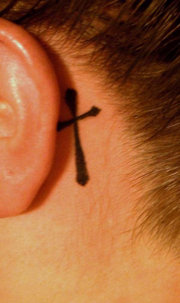 Tatouage Croix