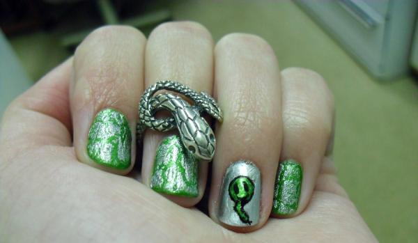 Slytherin Nails