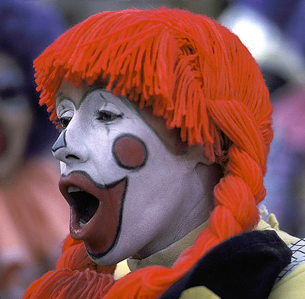 Clown de football