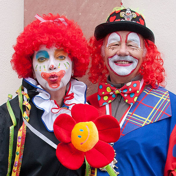 Duo de clowns