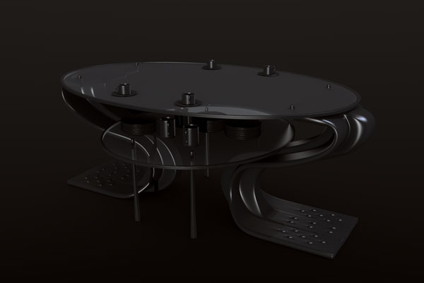 Concept de table moderne