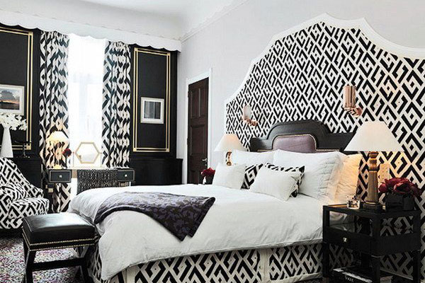 Décor de chambre chic