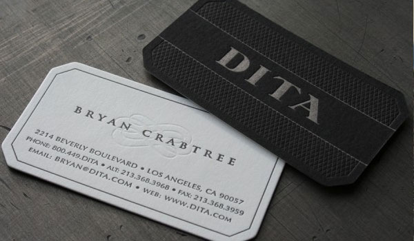 כרטיס ביקור של דיטה Eyewear La