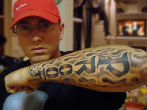Tatouage Eminem Proff