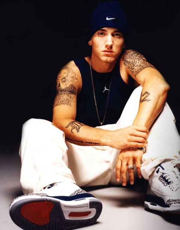 Vieille photo d'Eminem