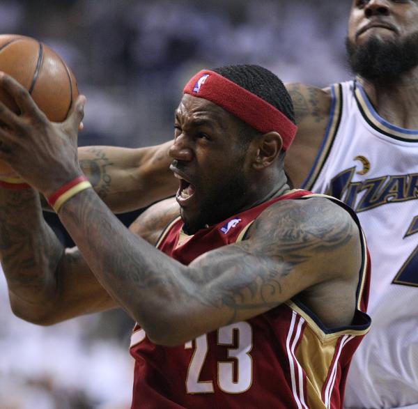 LeBron James en difficulté