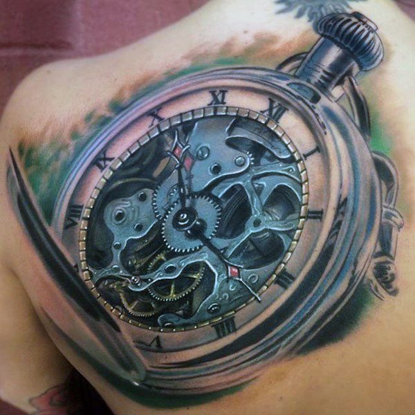 3d-clock-back-tatouage
