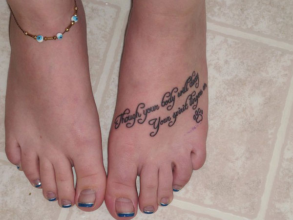 Τατουάζ ποδιών