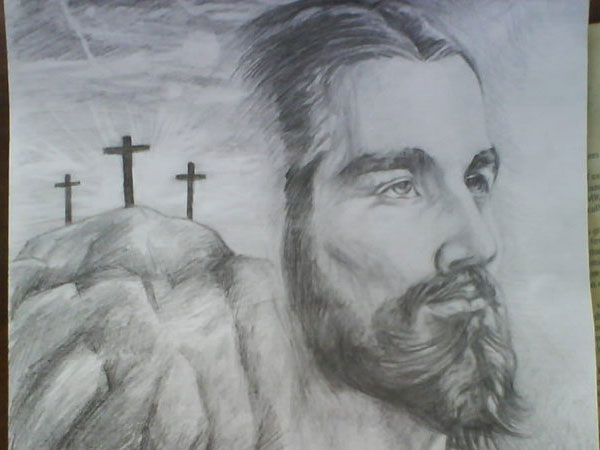 הציור הראשון שלי של ישו
