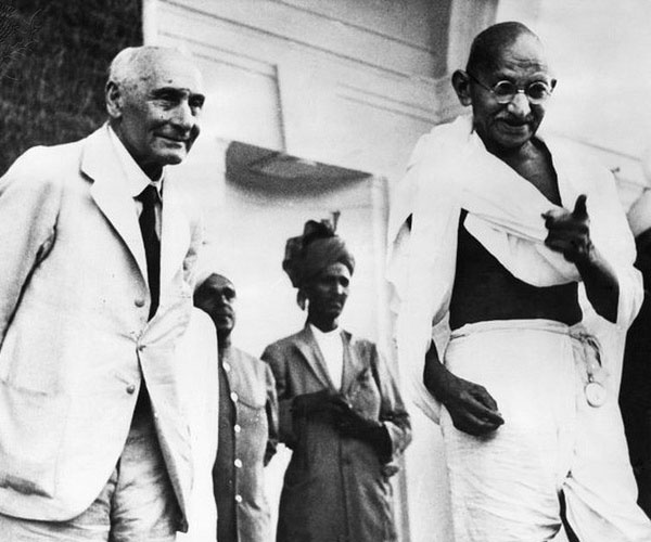 Photo publique du Mahatma Gandhi