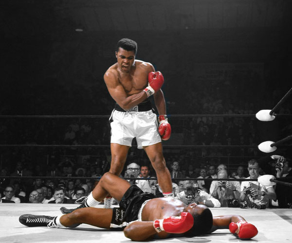 Le célèbre boxeur Muhammad Ali