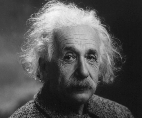 Photo d'Einstein