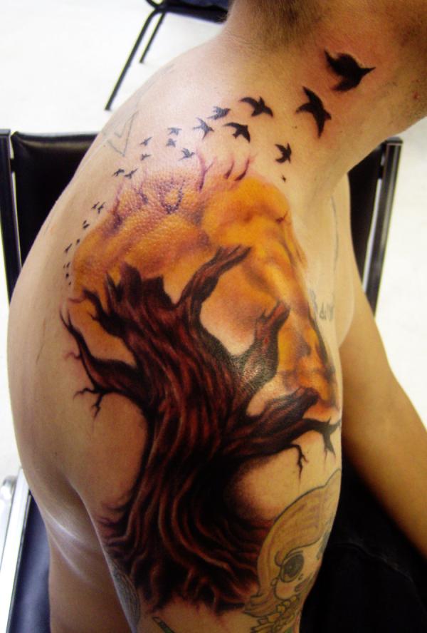 Tatouage Arbre