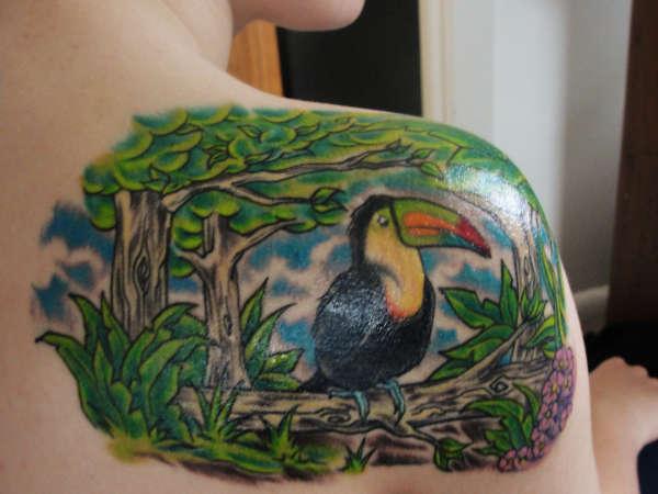 Tucan Jungle on My Shoulder