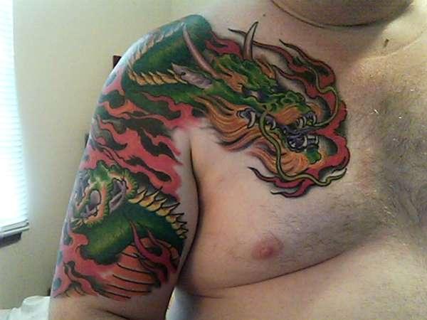 Dragon Right Shoulder