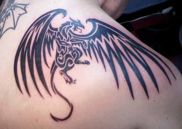 Flying Dragon Tattoo