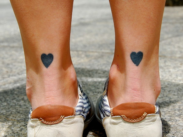 Τατουάζ δύο καρδιές