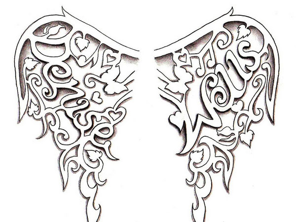 Conception de tatouage de porte