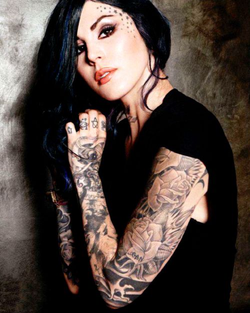 Kat Von D διάσημοι καλλιτέχνες τατουάζ