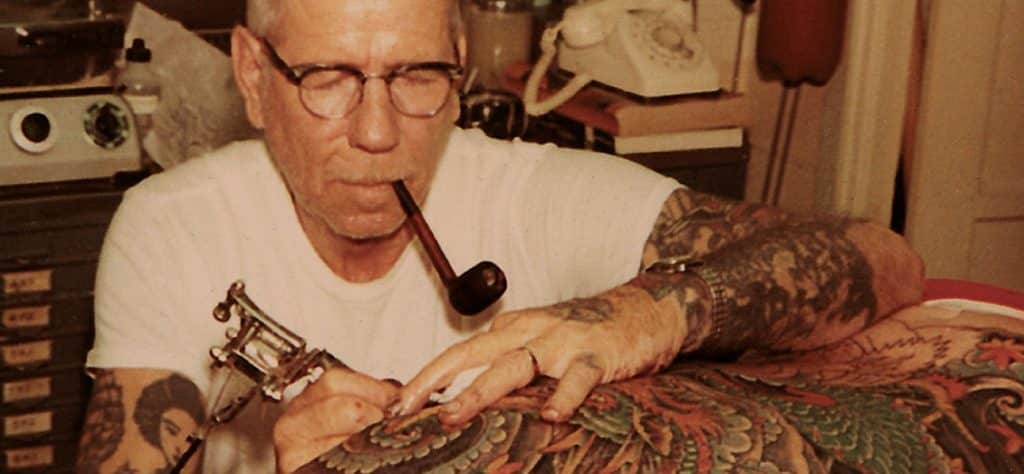 Ναύτης Jerry διάσημοι καλλιτέχνες τατουάζ