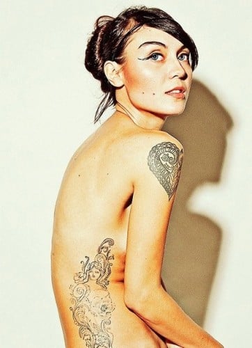 Sarah Gaugler διάσημοι καλλιτέχνες τατουάζ