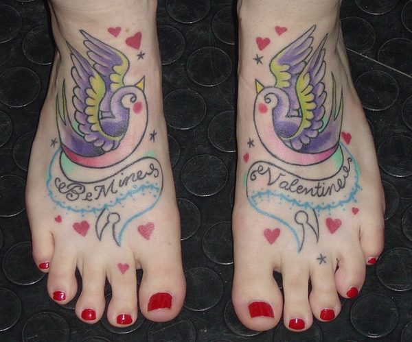 Tatouage Saint Valentin