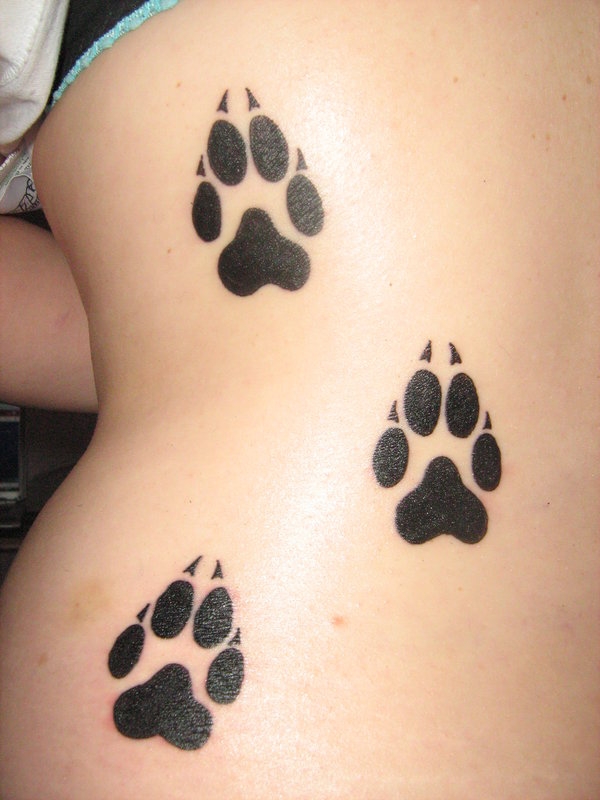 Paw Print Tattoo