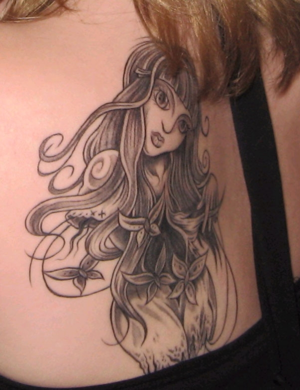 Belle dame tatouage