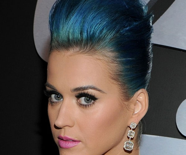 Petrol Blue Updo