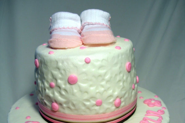 Κέικ παπουτσιών μωρών