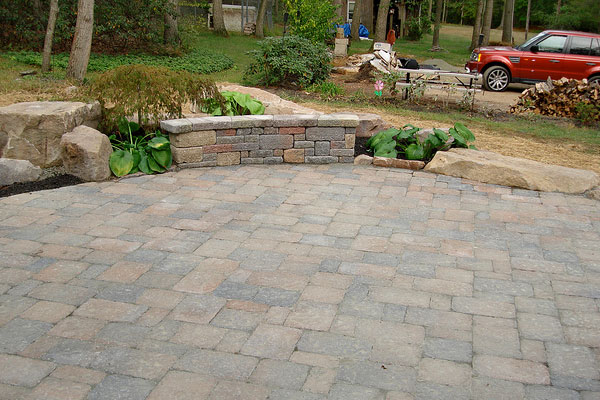 Paver Patio Old Design